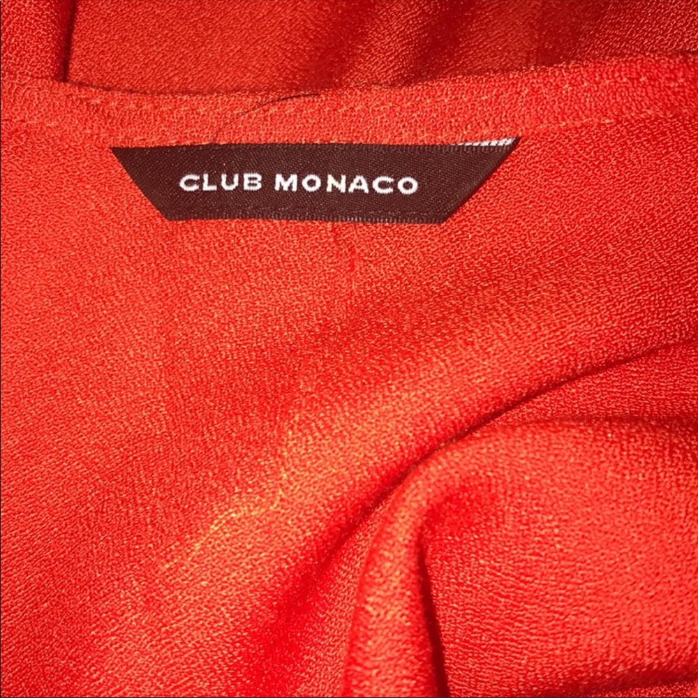 Club Mónaco,orange tunic dress.size 8. - Picture 6 of 6
